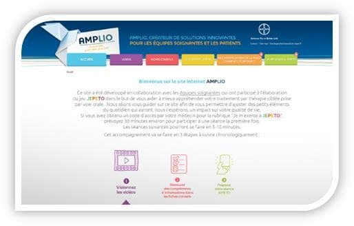 Bayer lance le site Amplio.fr